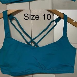 Lululemon free to be bra. Good used condition size 10